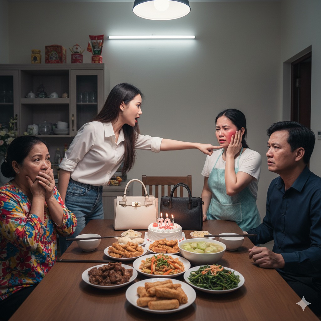 Cậy lương 60 triệu, em chồng ngang nhiên t: át tôi trước mặt cả nhà, tôi lập tức gọi một cuộc điện thoại khiến lương của cô ta trở về số 0 tròn trĩnh