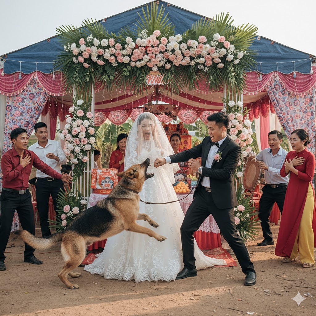 Ngày cưới, con chó nhà tôi vốn ngoan ngoãn bỗng lao vào đòi cắ n chú rể và sự thật kinhhoang tôi chưa từng biết