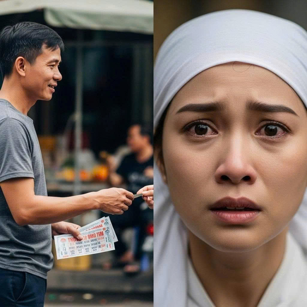 Người đàn ông mua vé số mỗi tuần trong suốt 20 năm – khi ông qua đời, vợ mới phát hiện ra một bí mật khiến bà chết lặng.