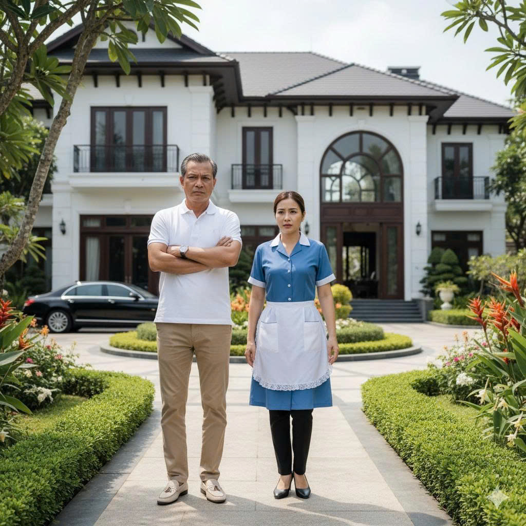 Ông Đạt cố lấy lại vẻ nghiêm nghị: “Cái đó không liên quan đến công việc của cô.”