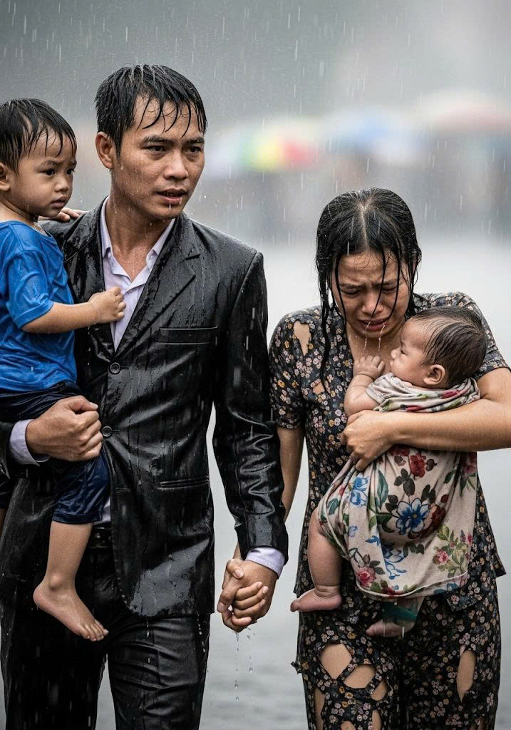 Đưa mẹ con ăn xin về nhà, vị giám đốc phát hiện ra một bí mật k;inh h;oàng.