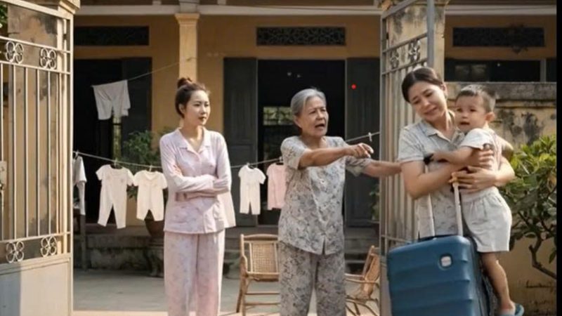 Bất ngờ trở về từ Nhật sau 4 năm xuất khẩu lao động, tôi sững sờ thấy dây phơi đầy quần áo trẻ con, người phụ nữ lạ trong nhà gọi mẹ chồng bằng mẹ