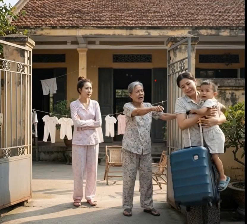 Bất ngờ trở về từ Nhật sau 4 năm xuất khẩu lao động, tôi sững sờ thấy dây phơi đầy quần áo trẻ con, người phụ nữ lạ trong nhà gọi mẹ chồng bằng mẹ