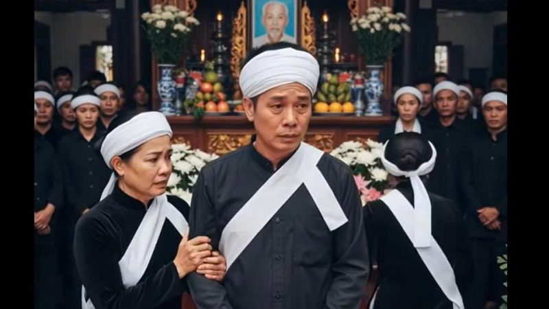 Trong đám tang bố chồng, vợ vỡ lẽ chồng đã nuôi vợ bé suốt 16 năm qua