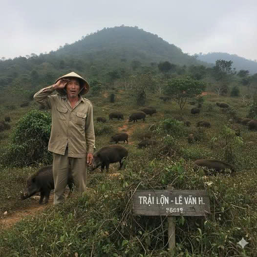 Thuê một ngọn núi nuôi 30 con lợn rồi bỏ quên 5 năm – Một ngày nọ ông b/ất n/gờ trở lại, liền s/ững s/ờ trước cảnh tượng