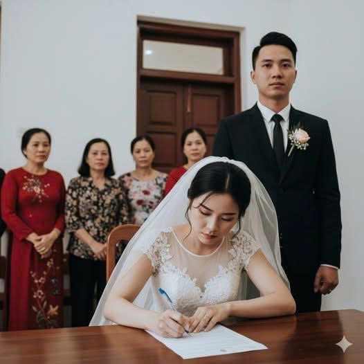 Bị mẹ chồng bắt é/p vào đơn từ chối tài sản để tránh nhòm ngó gia sản nhà chồng, cô dâu mới mỉm cười viết đúng 4 chữ