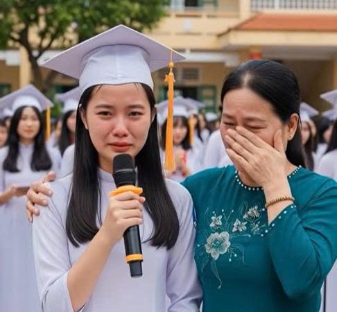 Mẹ nhặt ve chai, cha không có, nữ sinh bị bạn bè xa lánh suốt 12 năm học, ngày nhận bằng khen, em đã phát biểu một câu khiến cả trường chìm trong nước mắ