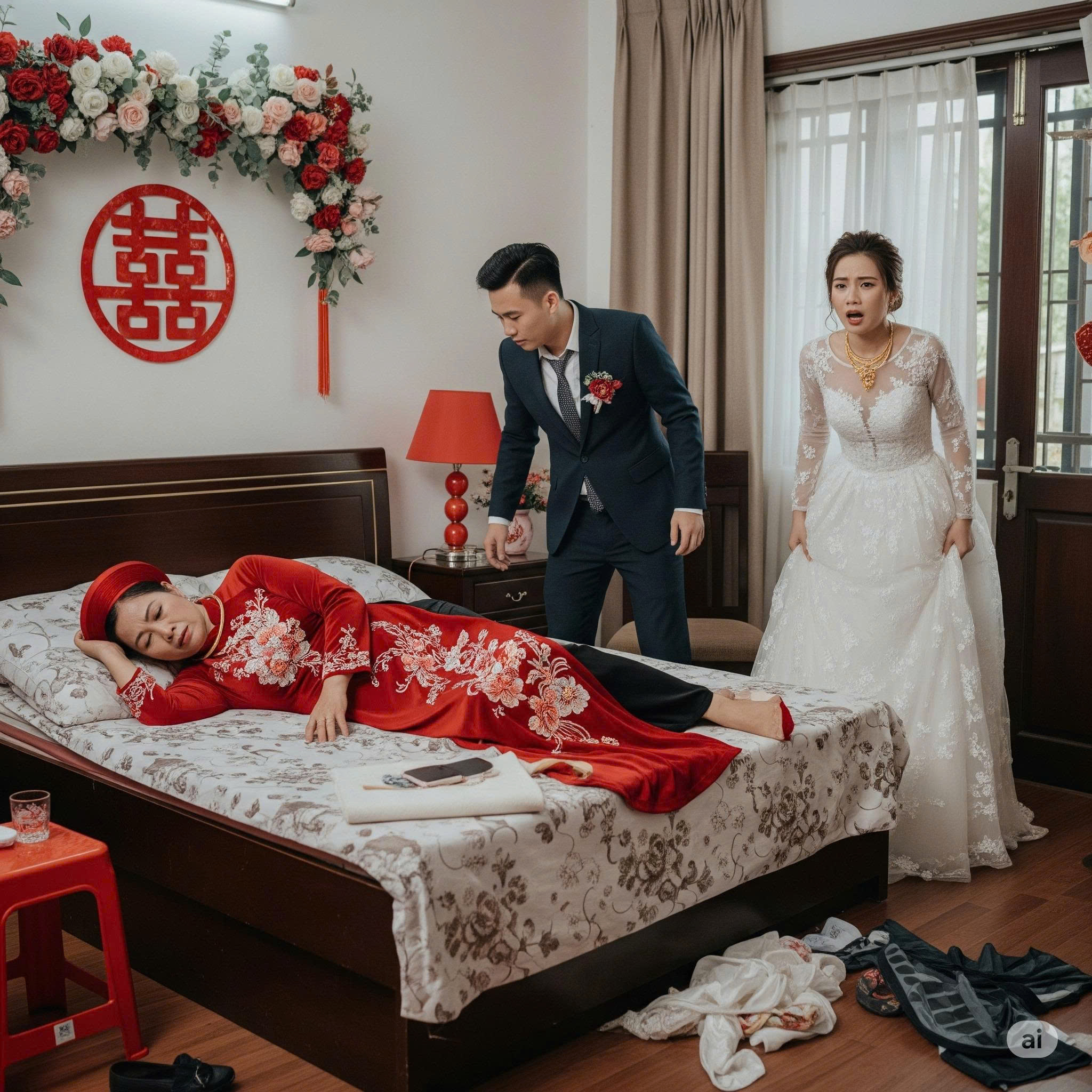 Tưởng được tâ-n h-ôn với chồng, ai ngờ đêm đầu tiên tôi phải nhường giường cho mẹ chồng vì bà “say rượu