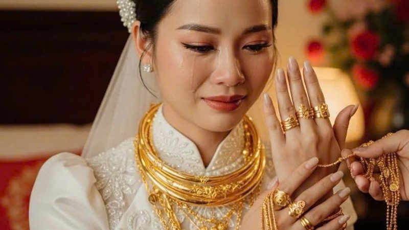 Ham lấy chồng đại gia, ngày cưới tôi đeo vàng kín cổ, ai ngờ trong đêm tân hôn, vừa thấy chồng bước ra từ nhà tắm, tôi chỉ muốn tông cửa bỏ chạy