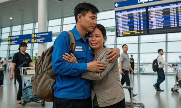 Vay 300 triệu cho chồng đi XKLĐ rồi ở nhà còng lưng trả n;ợ, 7 năm sau chồng về dắt theo vợ mới và 2 con nhỏ