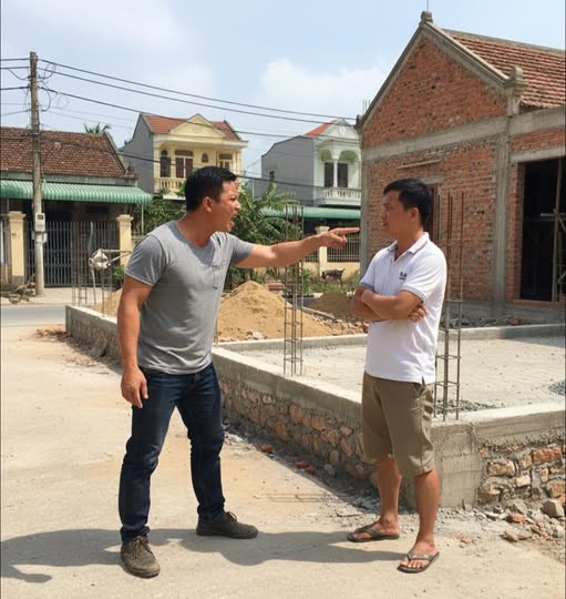 Hàng xóm xây nhà lấn sang đất nhà tôi 50 cm, tôi đòi đền bù 400 triệu nhưng chứng kiến cảnh này tôi cho họ luôn