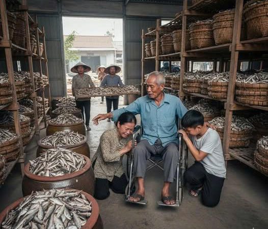 Đại gia của xóm thuê nguyên một kho lạnh để cất 5 tấn cá khô mua ngoài biển, ông dặn người nhà trông kỹ càng không cho ai vào suốt 3 năm trời