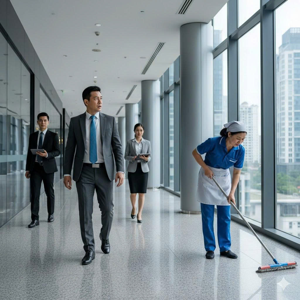 Bắt gặp vợ cũ làm lao công sau 17 năm ly hôn, định lấy tiền giúp cô nói 1 tin vui khiến tôi đứng hình