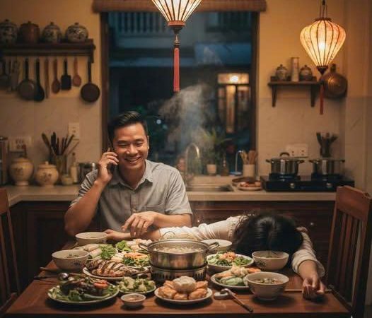 Tối nào ăn cơm chồng nấu xong tôi cũng mệt rã rời, 1 hôm lén lấy mẫu thức ăn đi xét nghiệm, tôi b;;ủn r;;ủn phát hiện bí mật ch/ế/t ng/ư/ờ/i