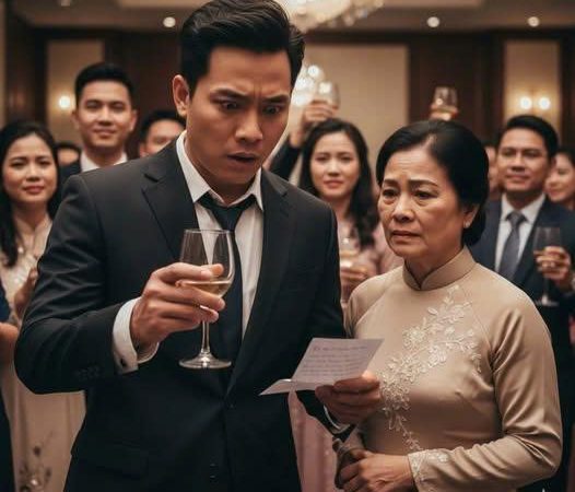Tôi lái xe hơn 1000 km đến dự đám cưới người yêu cũ, ai ngờ mẹ cô ấy nhét vào tay tôi một mảnh giấy khiến tôi suýt đánh rơi ly rượu