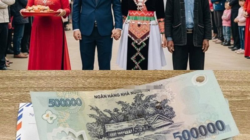 Ch::ê con dâu “g::ái b::ản” vù:ng s:âu v:ùng x:a nên mẹ chồng phố chỉ bỏ phong bì 1 triệu đi dẫn lễ