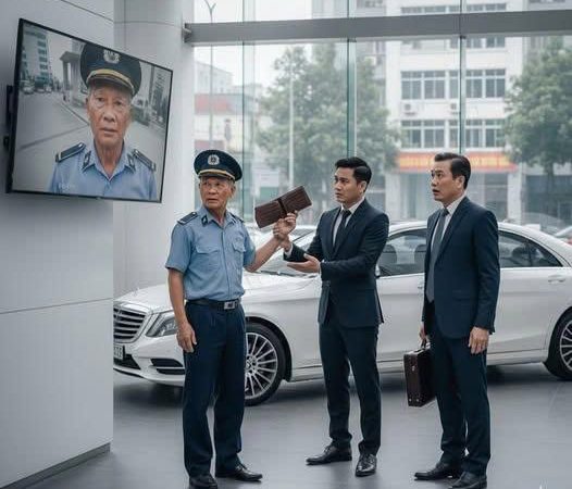 Ông Thuật lặng đi một lúc lâu. Rồi ông mở ví của mình, rút ra một bức ảnh đã ngả vàng, mép rách