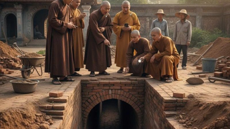 Chùa Vân Trung nằm trên gò đất cao cuối làng. Ngôi chùa ấy không lớn, chẳng nổi tiếng gì, nhưng lại là nơi người dân vẫn gửi gắm mong ước an yên sau mỗi vụ mùa