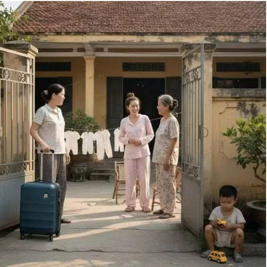 Bất ngờ trở về từ Nhật sau 4 năm XKLĐ, tôi sững sờ thấy dây phơi đầy quần áo trẻ con, người phụ nữ lạ trong nhà gọi mẹ chồng bằng mẹ