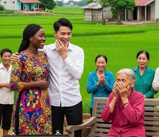 Ngày tôi trở về từ Châu Phi xa xôi sau 5 năm XKLĐ, mẹ kh;;óc ng;;ất khi thấy tôi dắt cô vợ người nước ngoài về cùng