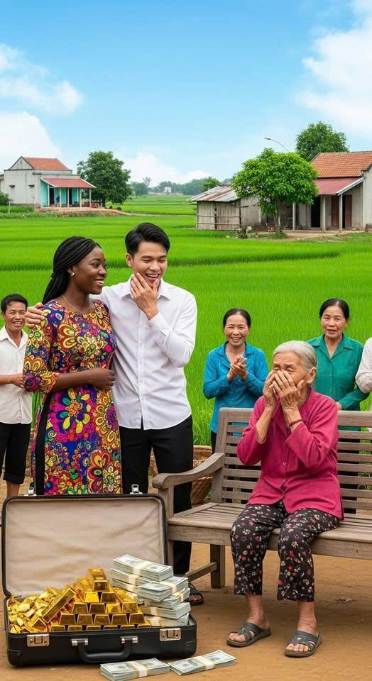 Ngày tôi trở về từ Châu Phi xa xôi sau 5 năm XKLĐ, mẹ kh;;óc ng;;ất khi thấy tôi dắt cô vợ người nước ngoài về cùng