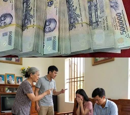 5 năm trước cho mẹ chồng vay 1 tỷ bà xây nhà cho em trai chồng giờ tôi cần tiền để mua chung cư thoát cảnh ở trọ hỏi lấy lại 1 tỷ thì bà tuyên bố đ::ộng tr::ời