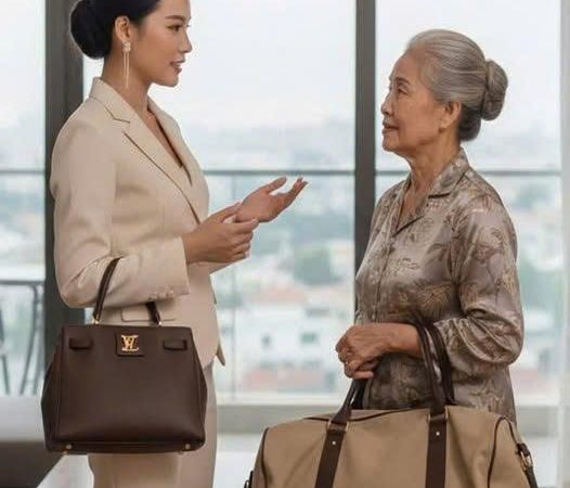 Bà giúp việc xin nghỉ đột ngột, trước khi đi bà chỉ nói: “Cô nên cảnh giác với bố chồng”