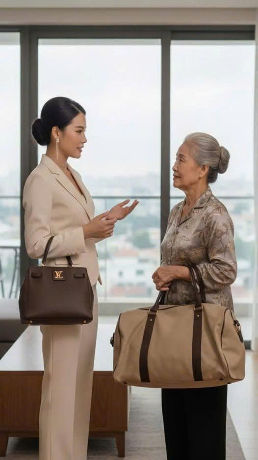 Bà giúp việc xin nghỉ đột ngột, trước khi đi bà chỉ nói: “Cô nên cảnh giác với bố chồng”