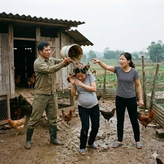 Tiểu tam ngang nhiên dọn về nhà tôi ở vì có bầu — nào ngờ đêm đầu tiên, cô ta đã yêu cầu chồng tôi phải đổ phân gà lên đầu tôi, tưởng chồng tôi sẽ yêu chiều cô ta nhưng không ngờ chỗ phân gà đó lại