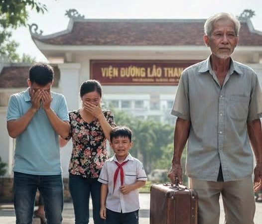 Bố chồng có lương hưu 10 triệu 1 tháng, đang sống yên ổn bên con và những đứa cháu kháu khỉnh. Dạo này ông lạ lắm, cứ đi chơi tối 10h mới về