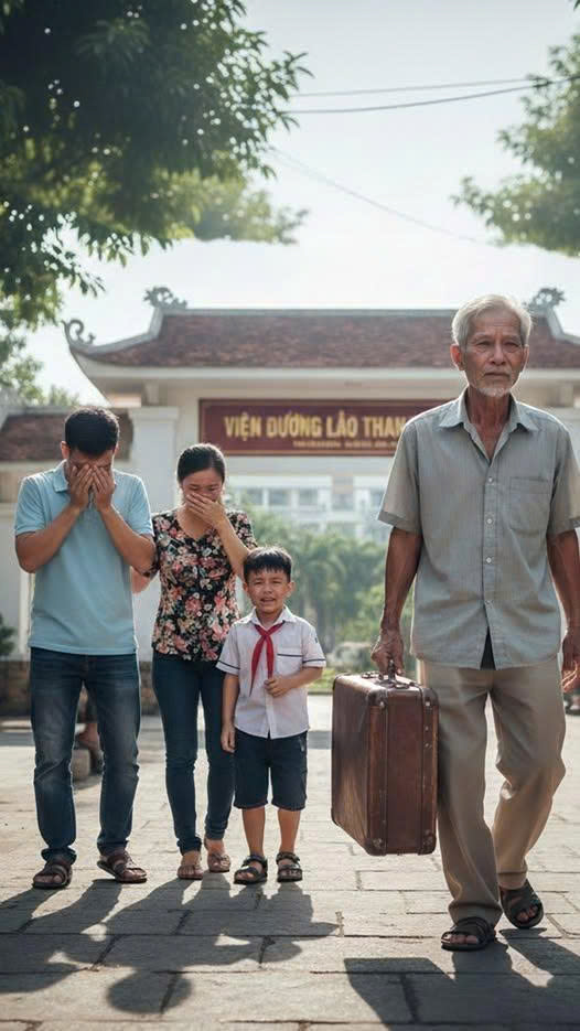 Bố chồng có lương hưu 10 triệu 1 tháng, đang sống yên ổn bên con và những đứa cháu kháu khỉnh. Dạo này ông lạ lắm, cứ đi chơi tối 10h mới về