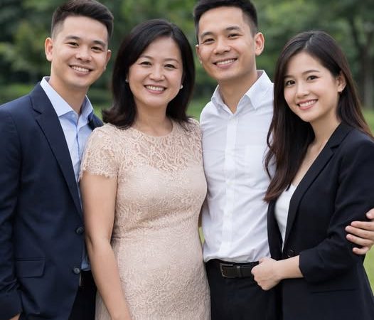 Bố mẹ mất trong một vụ TNGT khi chị Bích mới 24 tuổi, còn ba đứa em thì đứa lớn nhất mới học lớp 9, nhỏ nhất mới vào lớp 6