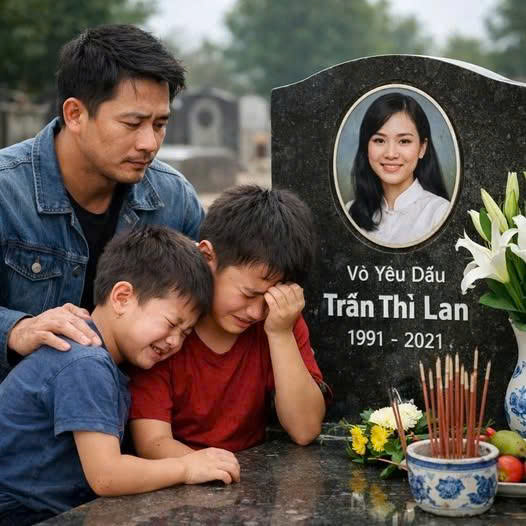 Tưởng chỉ là chuyến thăm mộ bình thường, ai ngờ anh bắt gặp hai đứa trẻ vô gia cư gọi vợ mình là mẹ