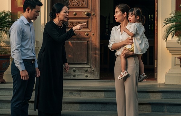 Ra khỏi tòa mẹ chồng cũ chỉ thẳng m//ặt bảo:”Kể từ nay, mẹ con cô sống ch//ế//t gì nhà tôi cũng không quan tâm nữa”