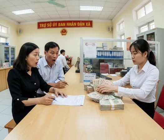 Mỗi lần đến ngày lên xã lĩnh lương hưu, bố chồng 86 tu;;ổi đem về chia từ đầu xóm đến cuối xóm