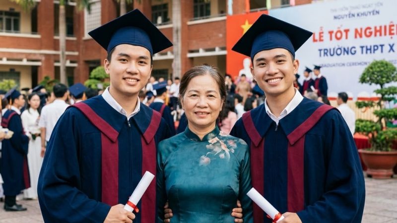 Cha không may t/ai nạ/n m/ất sớm, bị nhà chồng hắt hủi vợ mang 2 con trai đi làm ăn xa, 28 năm sau các con đều đỗ Tiến sĩ thì đằng nội tìm nhận lại cháu nhận được câu trả lời s/ốc