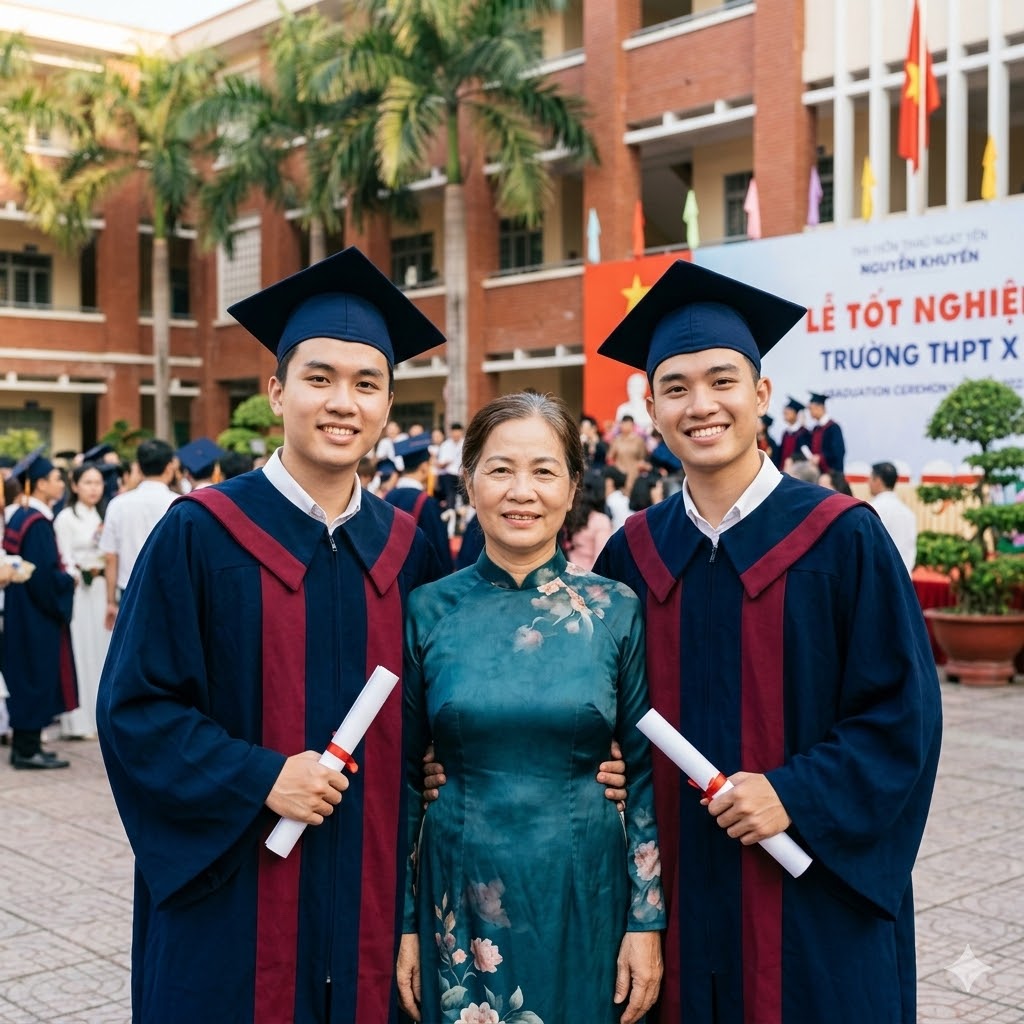 Cha không may t/ai nạ/n m/ất sớm, bị nhà chồng hắt hủi vợ mang 2 con trai đi làm ăn xa, 28 năm sau các con đều đỗ Tiến sĩ thì đằng nội tìm nhận lại cháu nhận được câu trả lời s/ốc