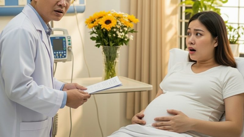 Đi siê/u â/m th/ai, bác sĩ ru/n r/ẩy đưa kết quả đán/g s//ợ, mong tôi trá/nh xa chồng và đừng bao giờ trở lại