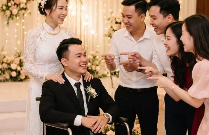 Nghe tin vợ cũ lấy chồng ngồi xe lăn, cả nhà tôi hả hê lái luôn xe sang tới ch//ế giễ//u, vừa nhìn thấy chú rể, bố tôi bật kh/óc còn mẹ ng/ất x/ỉu – hóa ra chú rể là…