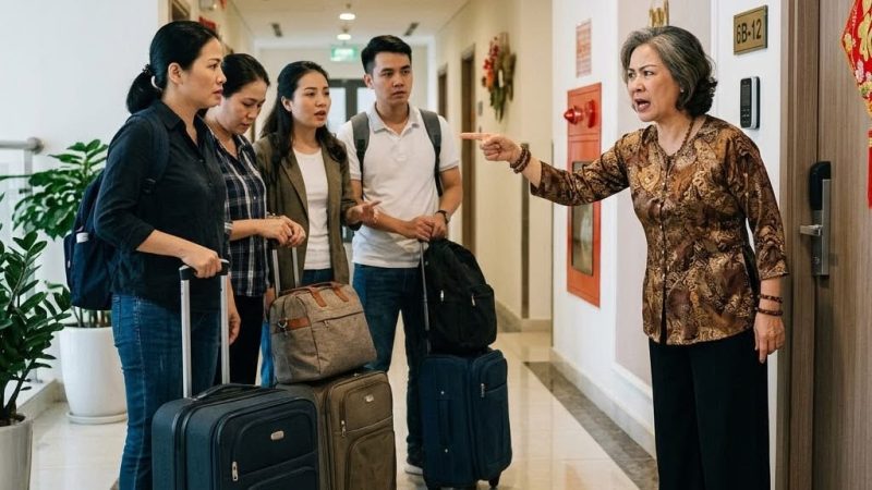 Vừa nhận chìa khóa nhà mới, chồng tôi l//én phát 5 bộ cho nhà chồng – tôi thay khóa và treo một tấm bảng trước cửa, nội dung vỏn vẹn 2 chữ nhưng khiến cả nhà chồng t/á h/ỏa…