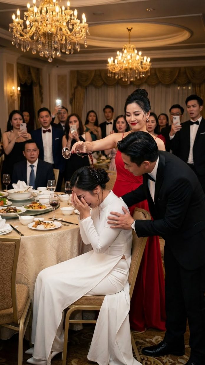 Chồng Giữ Tay Để Tiểu 3 Đổ Riệu Lên Đ/ầu Vợ Ngay Tiệc Tất Niên, 5 Phút Sau Chị Gái Vợ Giám Đốc Công An Đến Dạy Cho H/ắ/n 1 Bài Học