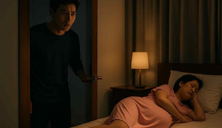 Đi công tác về giữa đêm, nhìn chiếc váy hồng vợ mặc trái và vệt nước trên giường… tôi chết lặng