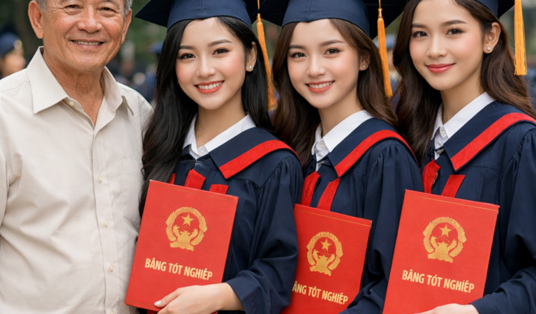 Vợ bỏ đi từ lúc 3 cô con gái mới 3 tháng tuổi, một ông Minh “gà trống nuôi con” suốt 30 năm