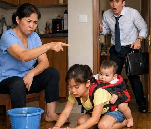 Tôi thuê chị trông 2 con sau khi vợ tôi qua đời vì thường xuyên phải đi công tác. Hôm về nhà sớm hơn kế hoạch thì đi::ếng người….