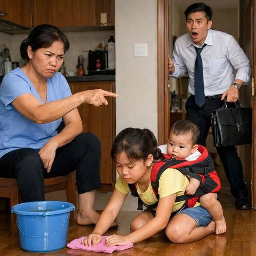 Tôi thuê chị trông 2 con sau khi vợ tôi qua đời vì thường xuyên phải đi công tác. Hôm về nhà sớm hơn kế hoạch thì đi::ếng người….