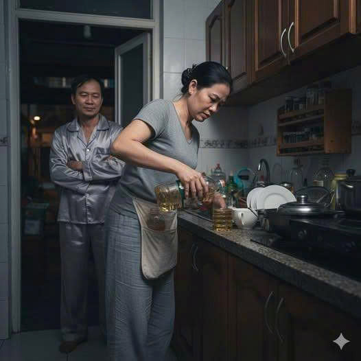 Chị cảm động, ôm tôi khóc, nhưng vẫn không hề nói một lời về những lần “l::én l::út” năm xưa.